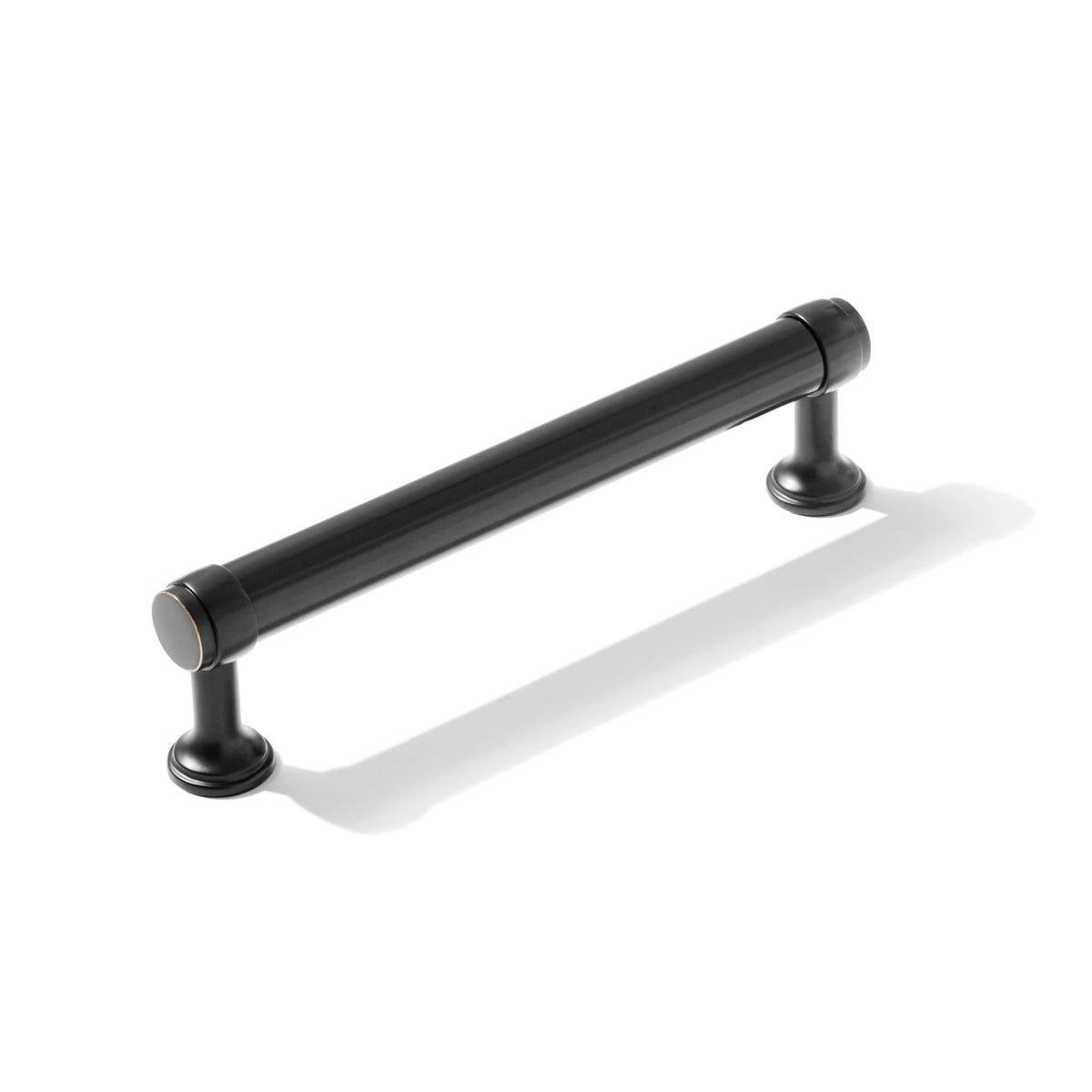 Smooth Oil Rubbed Bronze "Transitional" Cabinet Knobs and Drawer Pulls - Forge Hardware Studio