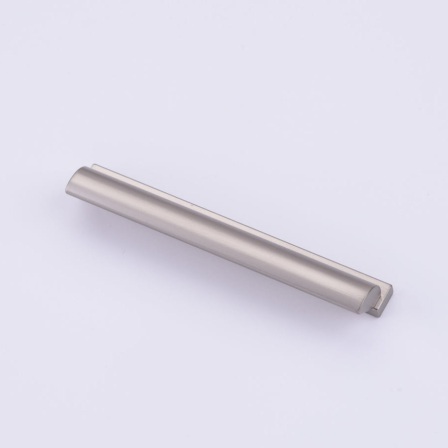 Lew's Finger Cabinet Knobs and Pulls in Brushed Nickel - Forge Hardware Studio