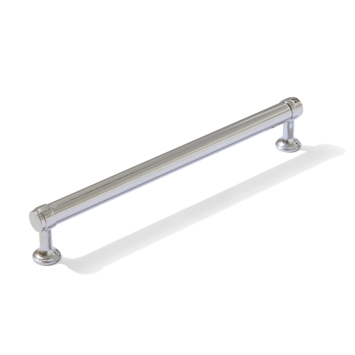 Smooth Polished Chrome "Transitional" Cabinet Knobs and Drawer Pulls - Forge Hardware Studio