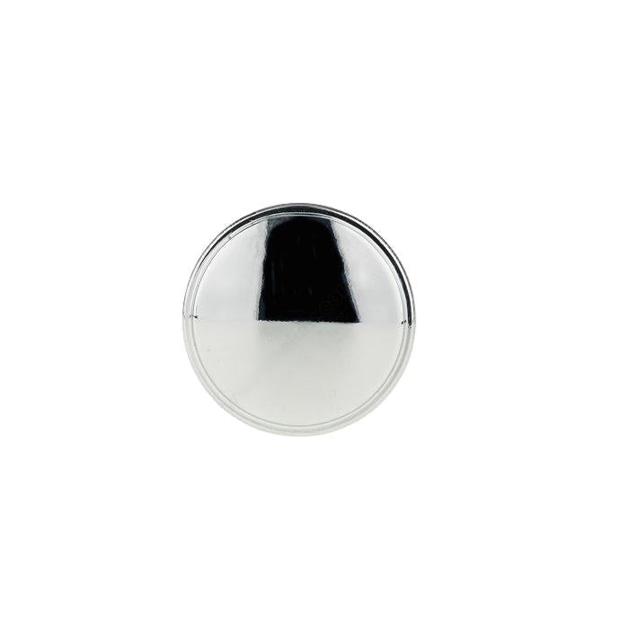 Luna Polished Chrome Round Cabinet Knob - Forge Hardware Studio