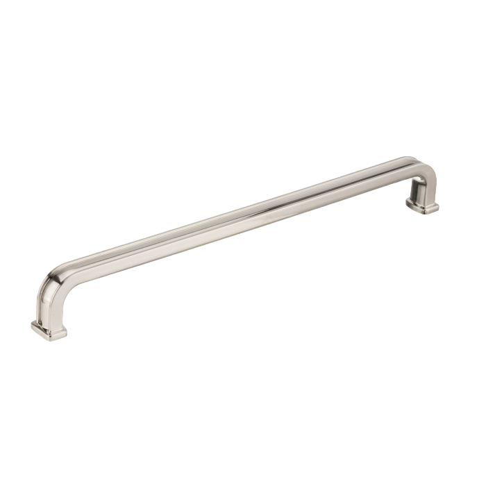 Brushed Nickel "Belfour" Cabinet Knobs and Drawer Pulls - Forge Hardware Studio