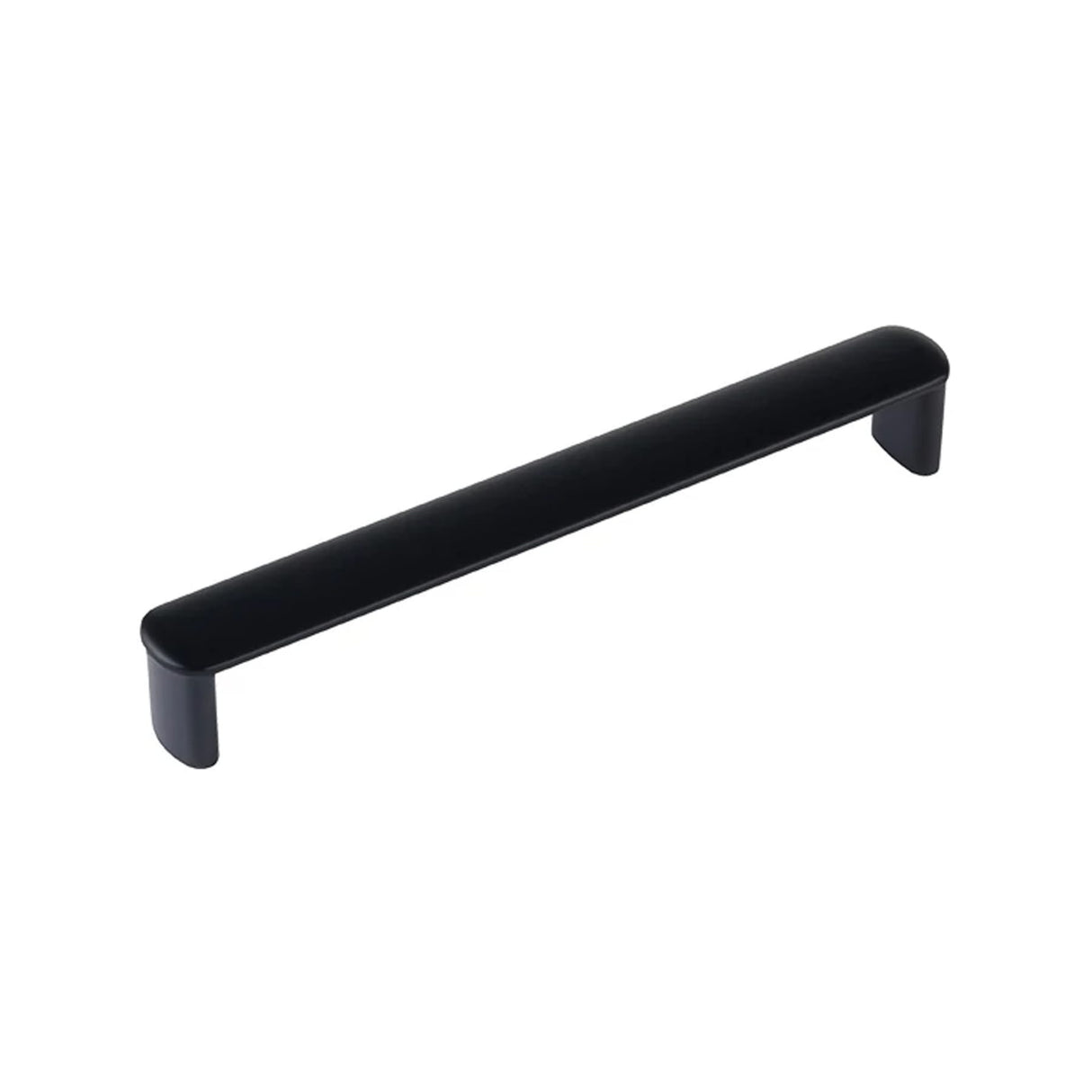 Matte Black "Lake" Drawer Pulls and Cabinet Knobs - Forge Hardware Studio