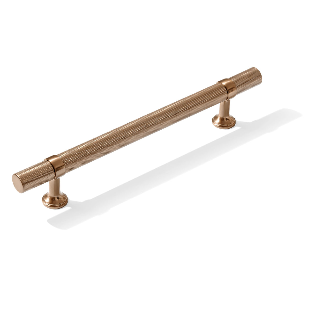 Knurled T-Bar "Contemporary" Bronze Copper Knobs and Pulls - Forge Hardware Studio