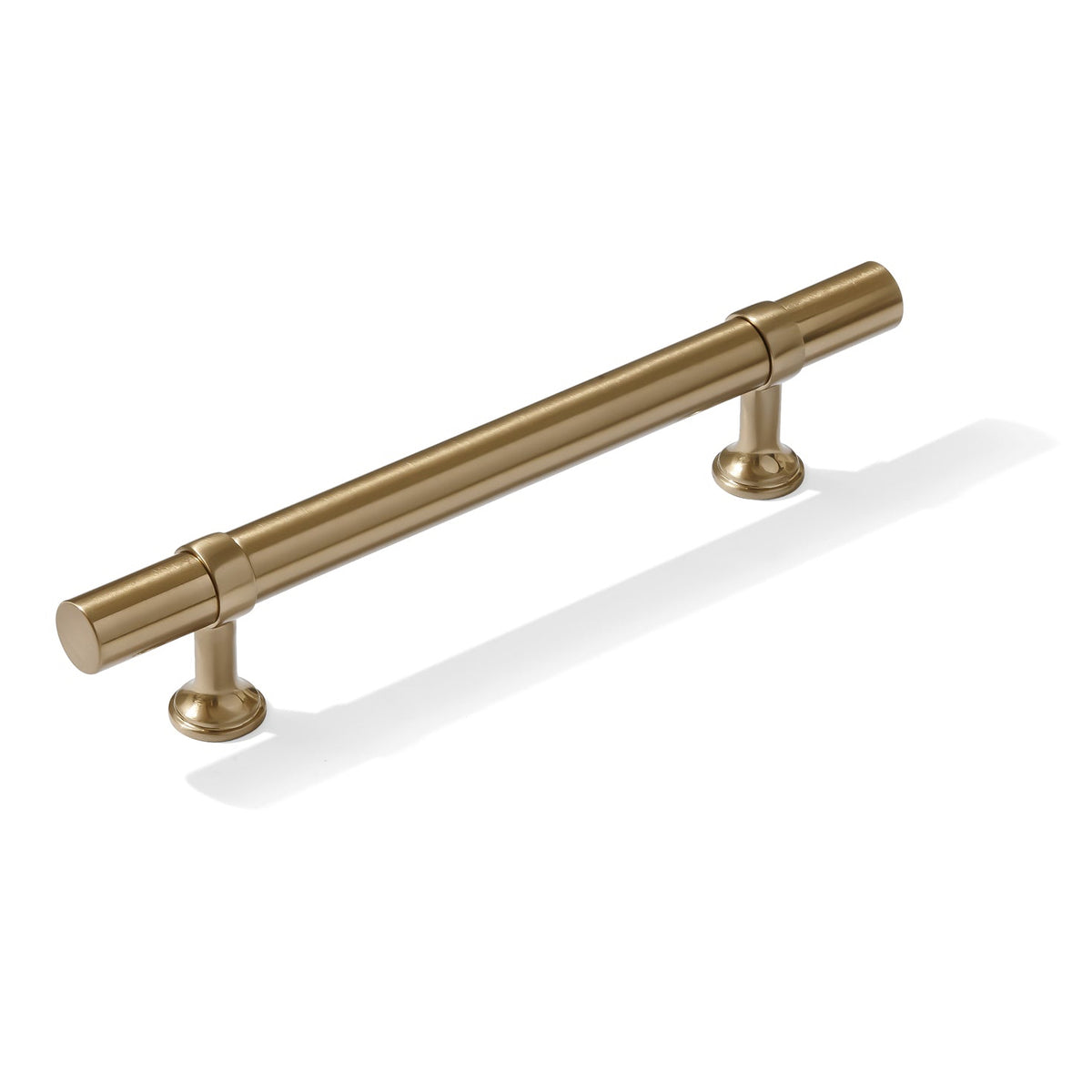 Smooth T-Bar "Contemporary" Champagne Bronze Knobs and Pulls - Forge Hardware Studio