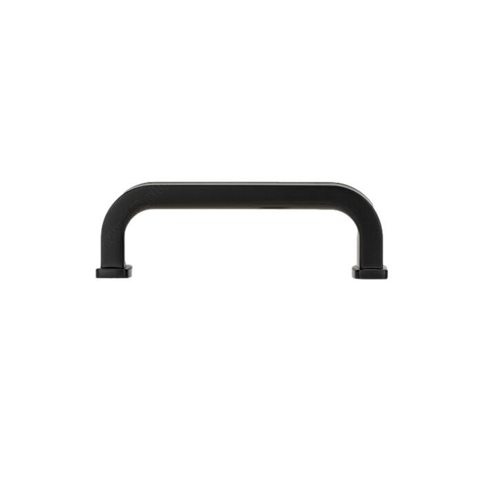 Matte Black "Belfour" Cabinet Knobs and Drawer Pulls - Forge Hardware Studio