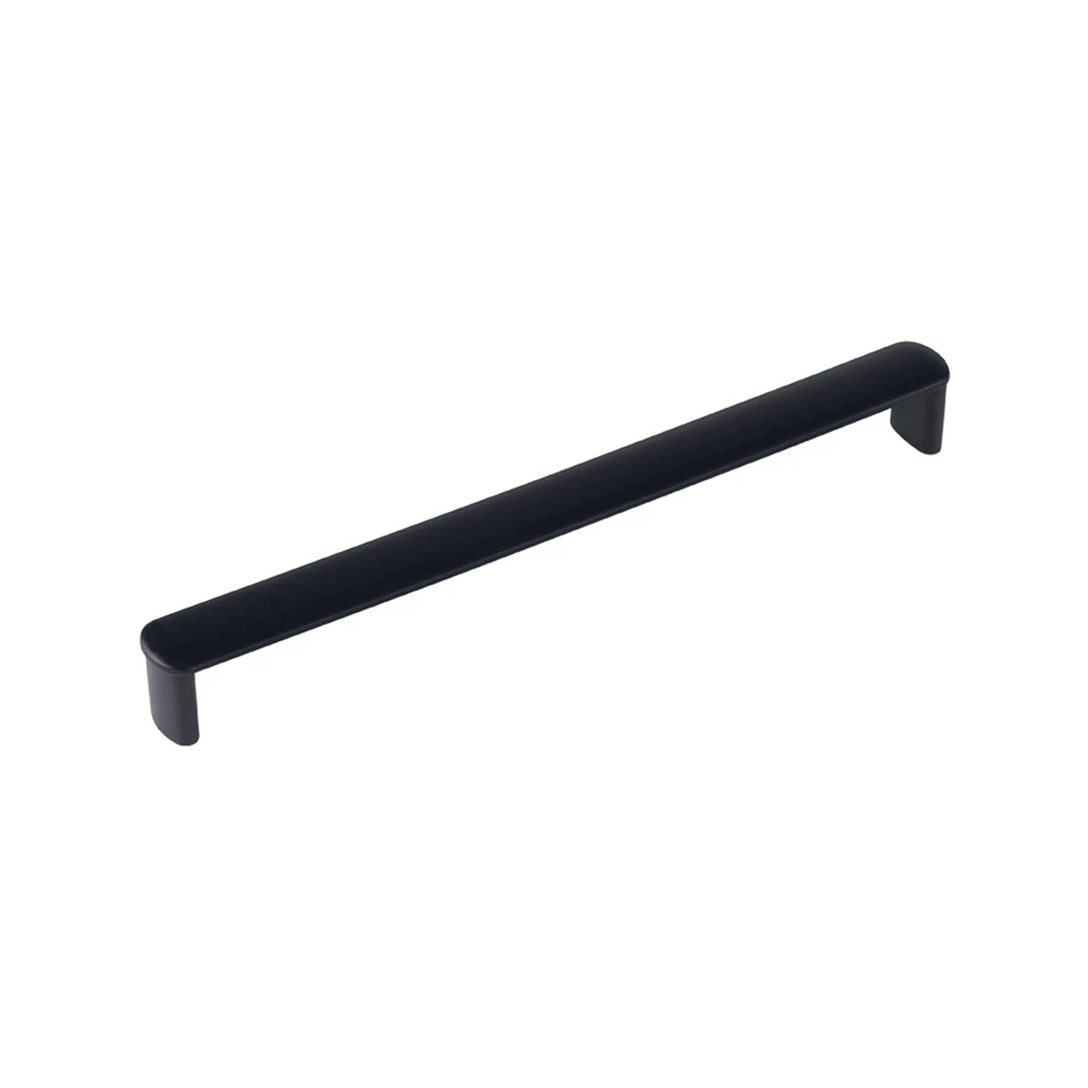 Matte Black "Lake" Drawer Pulls and Cabinet Knobs - Forge Hardware Studio