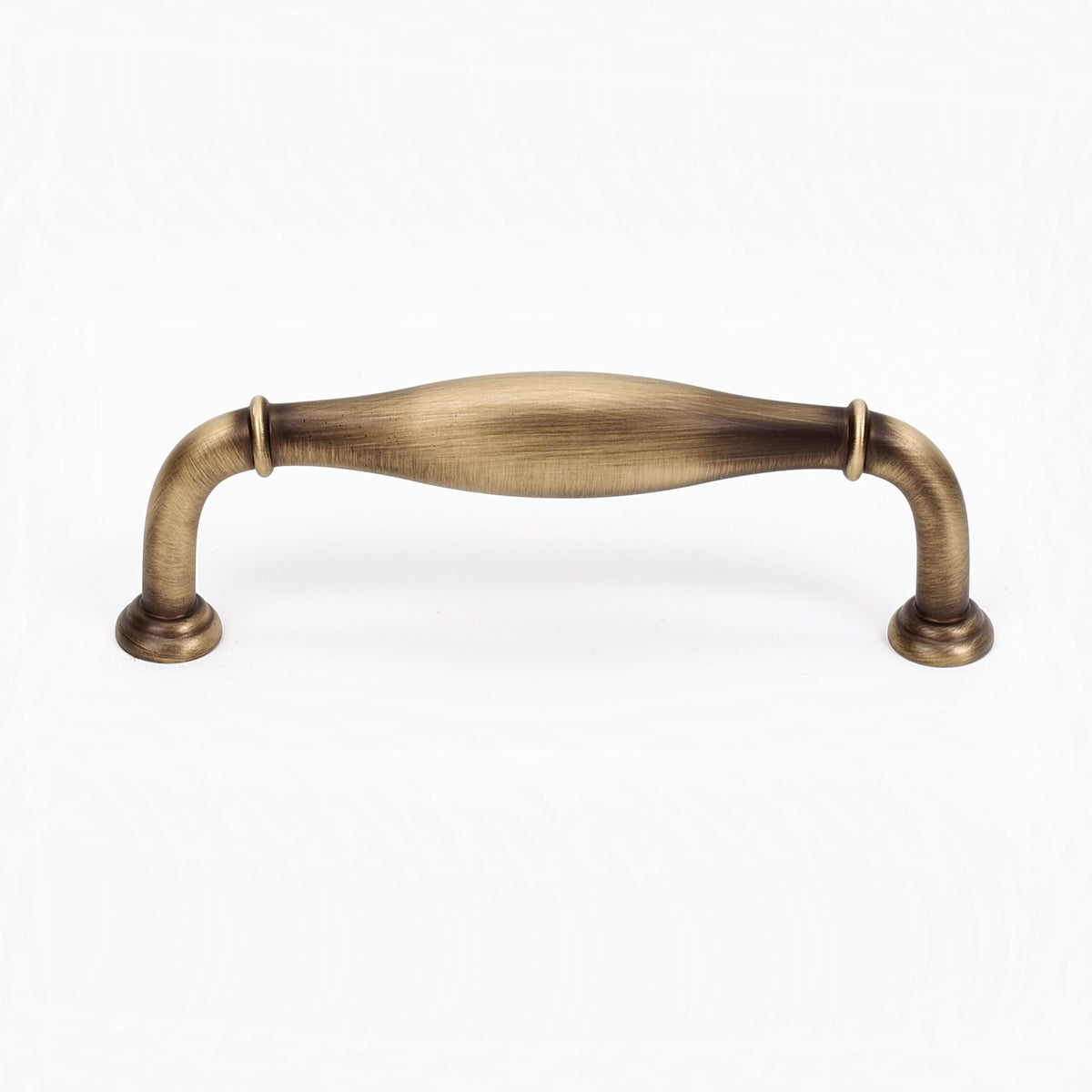 Transitional Old Brass "Perry" Cabinet Knobs and Drawer Pulls