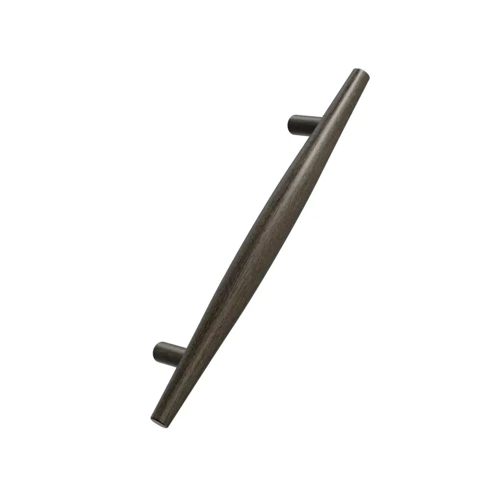 Dark Brown Wood "Tide" Nautical Drawer Pulls - Forge Hardware Studio