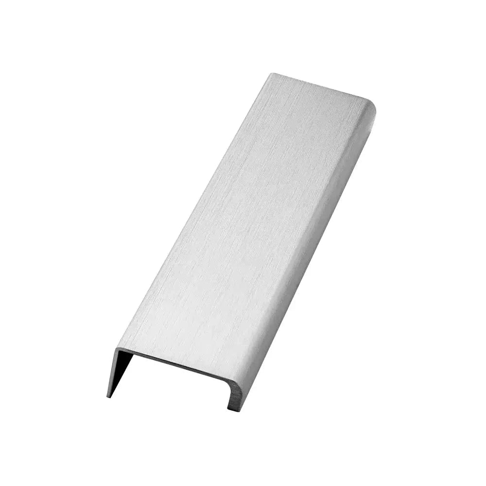 Edge Satin Steel "Artisan" Drawer Pulls - Forge Hardware Studio