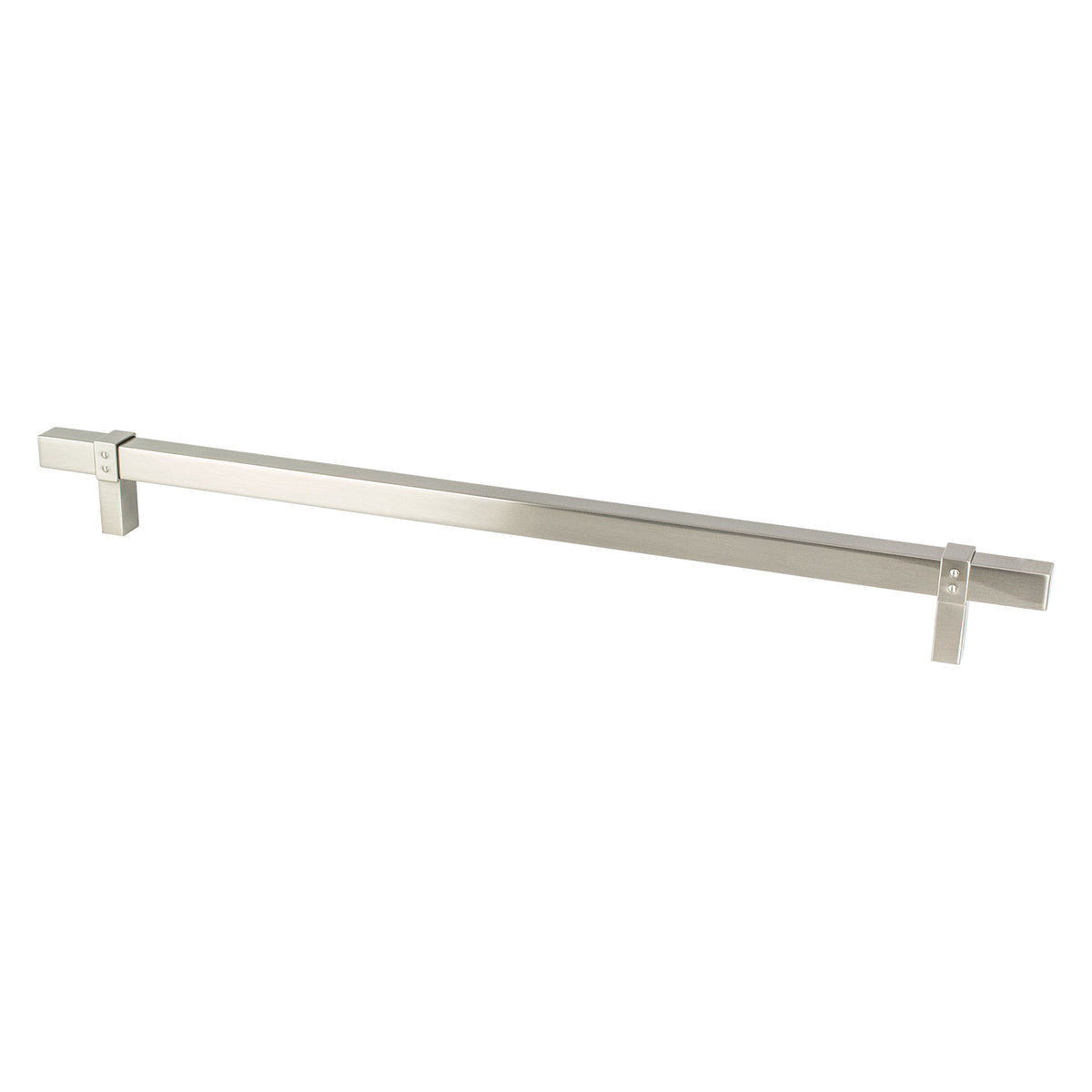 Brushed Nickel "Rio" T-Bar Cabinet Knob and Drawer Pulls - Forge Hardware Studio