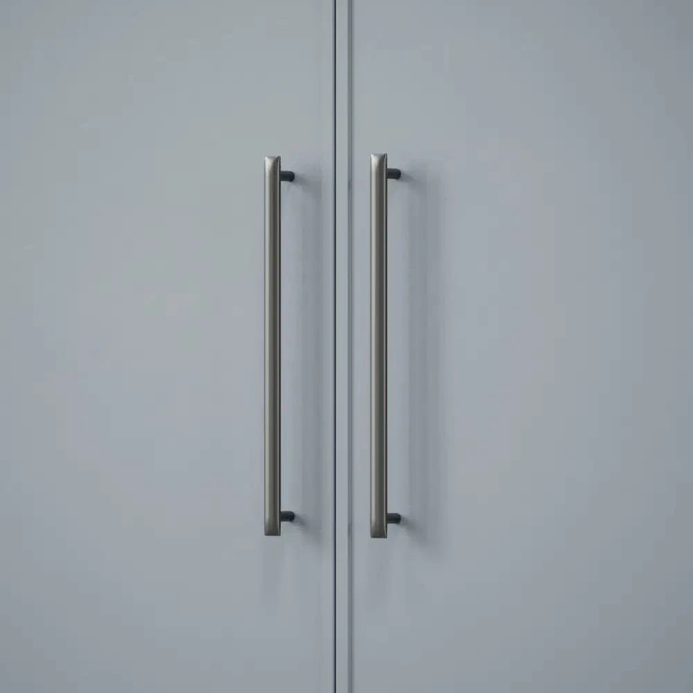 Gun Metal "Flow" T-Bar Cabinet Knob and Drawer Pull - Forge Hardware Studio