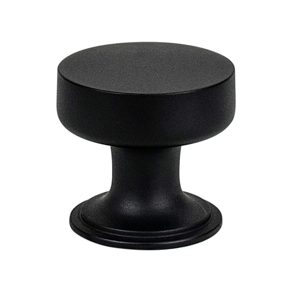 Payton Cabinet Knob and Drawer Pulls in Matte Black - Forge Hardware Studio