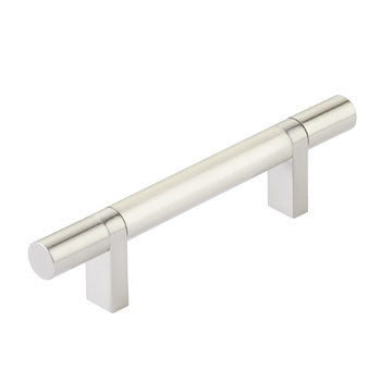 Smooth T-Bar Satin Nickel Cabinet Knobs and Drawer Pulls - Forge Hardware Studio