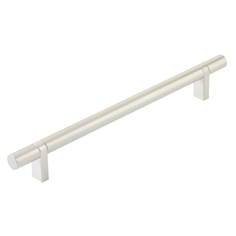 Smooth T-Bar Satin Nickel Cabinet Knobs and Drawer Pulls - Forge Hardware Studio