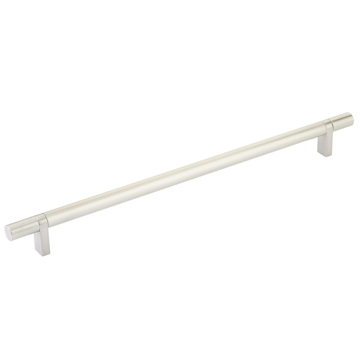 Smooth T-Bar Satin Nickel Cabinet Knobs and Drawer Pulls - Forge Hardware Studio