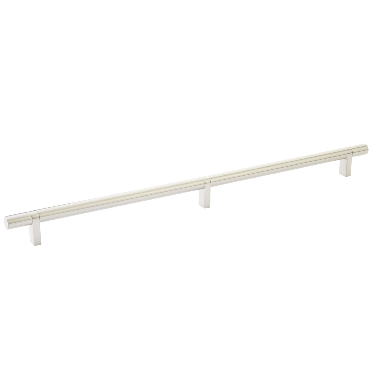 Smooth T-Bar Satin Nickel Cabinet Knobs and Drawer Pulls - Forge Hardware Studio