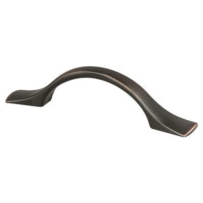 Dark Brushed Bronze "Tina" Cabinet Knob and Drawer Pulls - Forge Hardware Studio