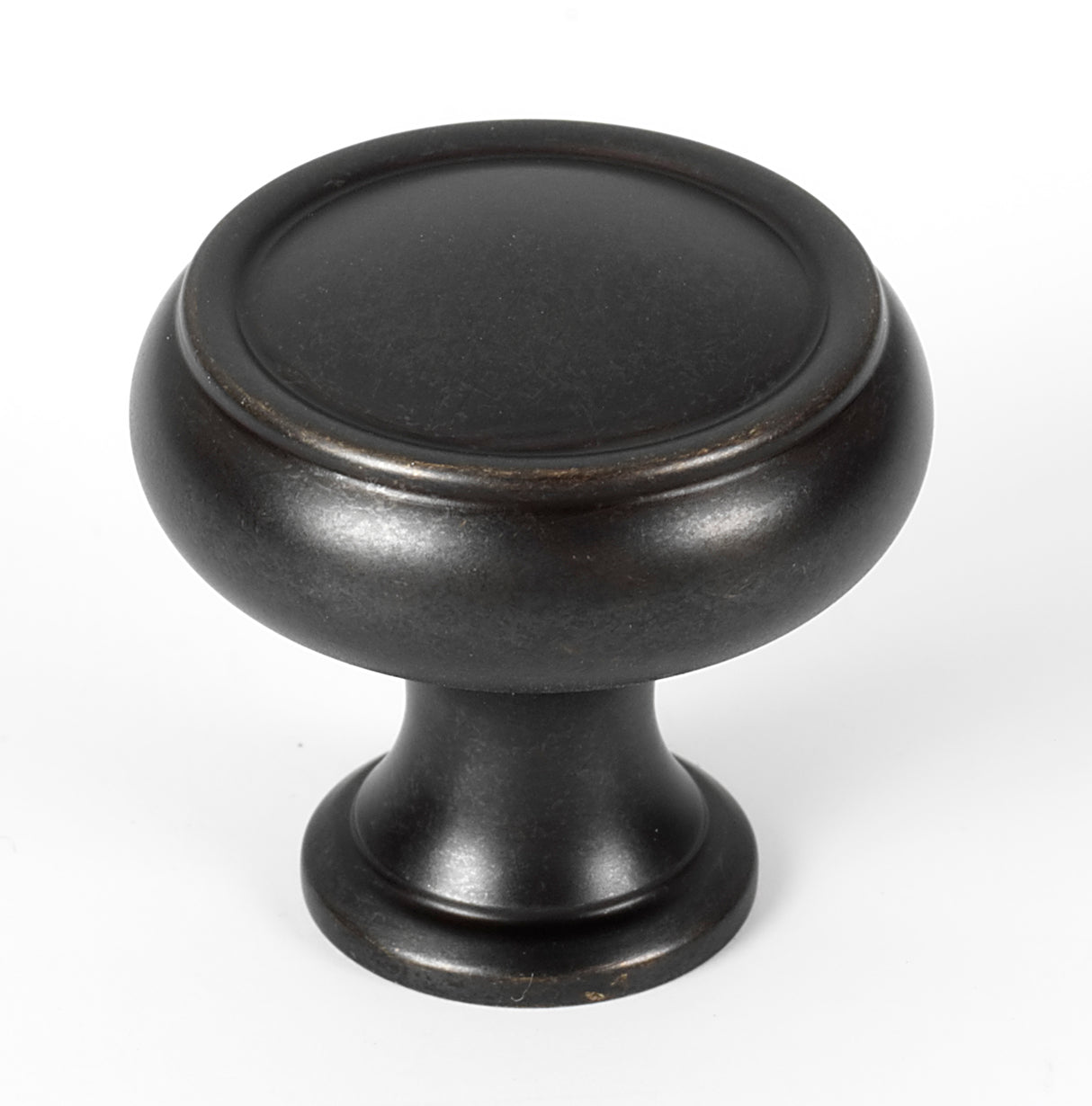 Transitional Rustic Bronze "Perry" Cabinet Knobs and Drawer Pulls