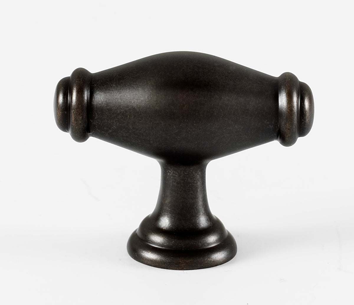 Transitional Rustic Bronze "Perry" Cabinet Knobs and Drawer Pulls