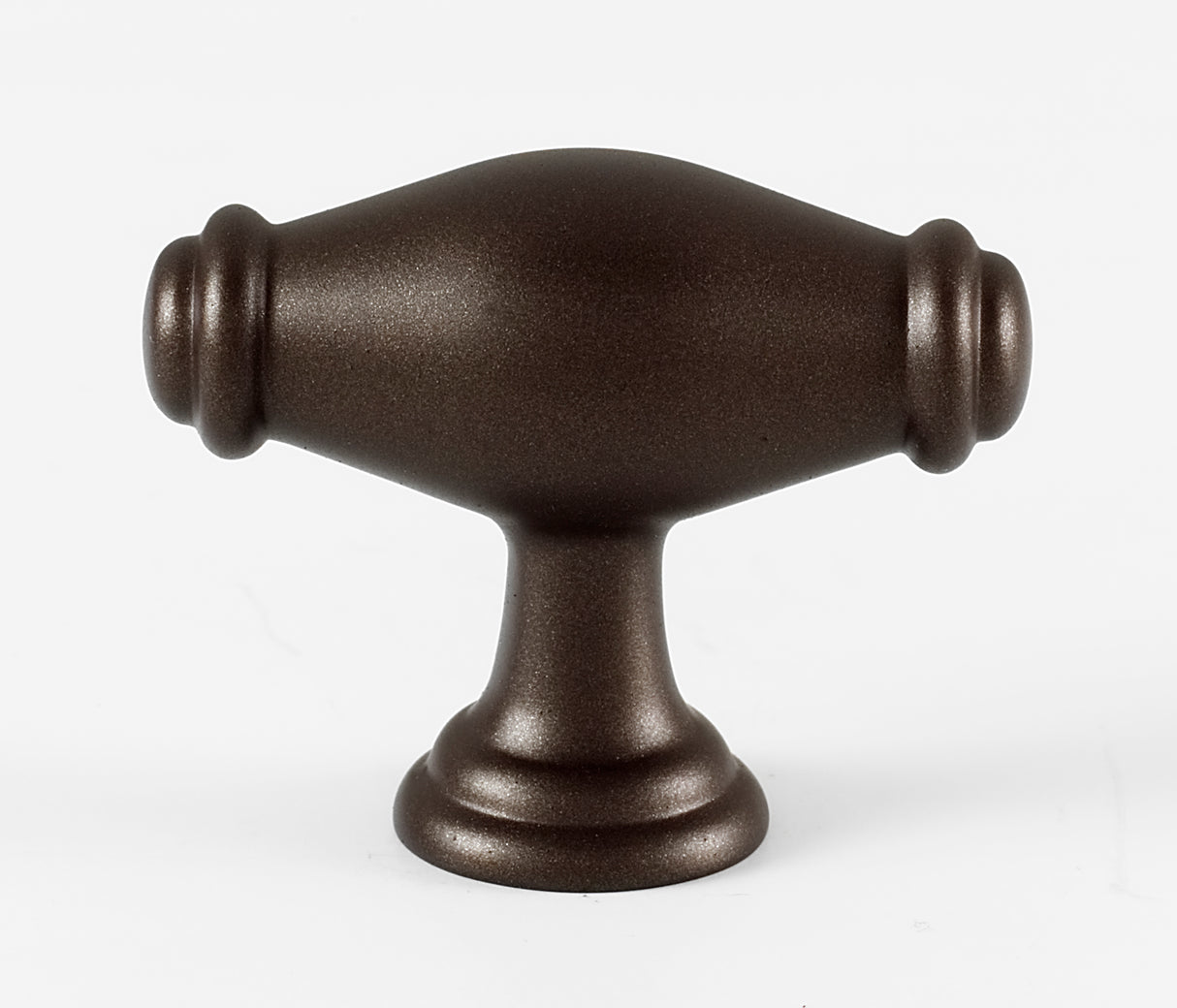 Transitional English Bronze "Perry" Cabinet Knobs and Drawer Pulls