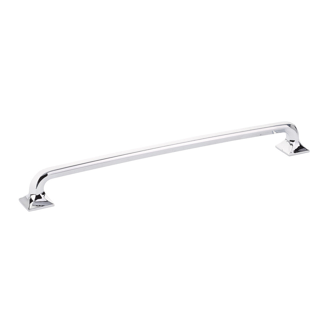 Polished Chrome "Milli" Square Cabinet Knobs and Drawer Pulls - Forge Hardware Studio