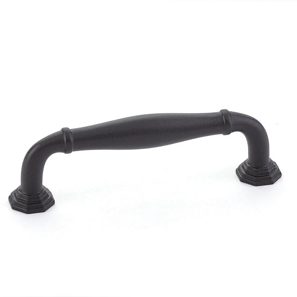 Matte Black "Elite Geometric" Cabinet Knobs and Drawer Pulls - Forge Hardware Studio