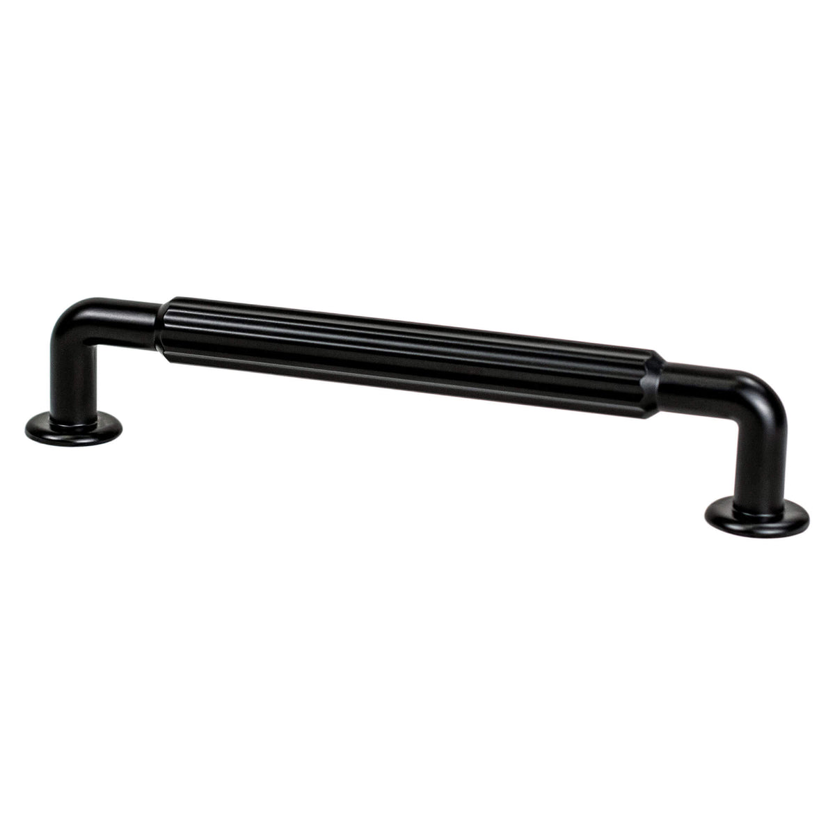 Matte Black "Canopy" Cabinet Knob and Drawer Pulls - Forge Hardware Studio