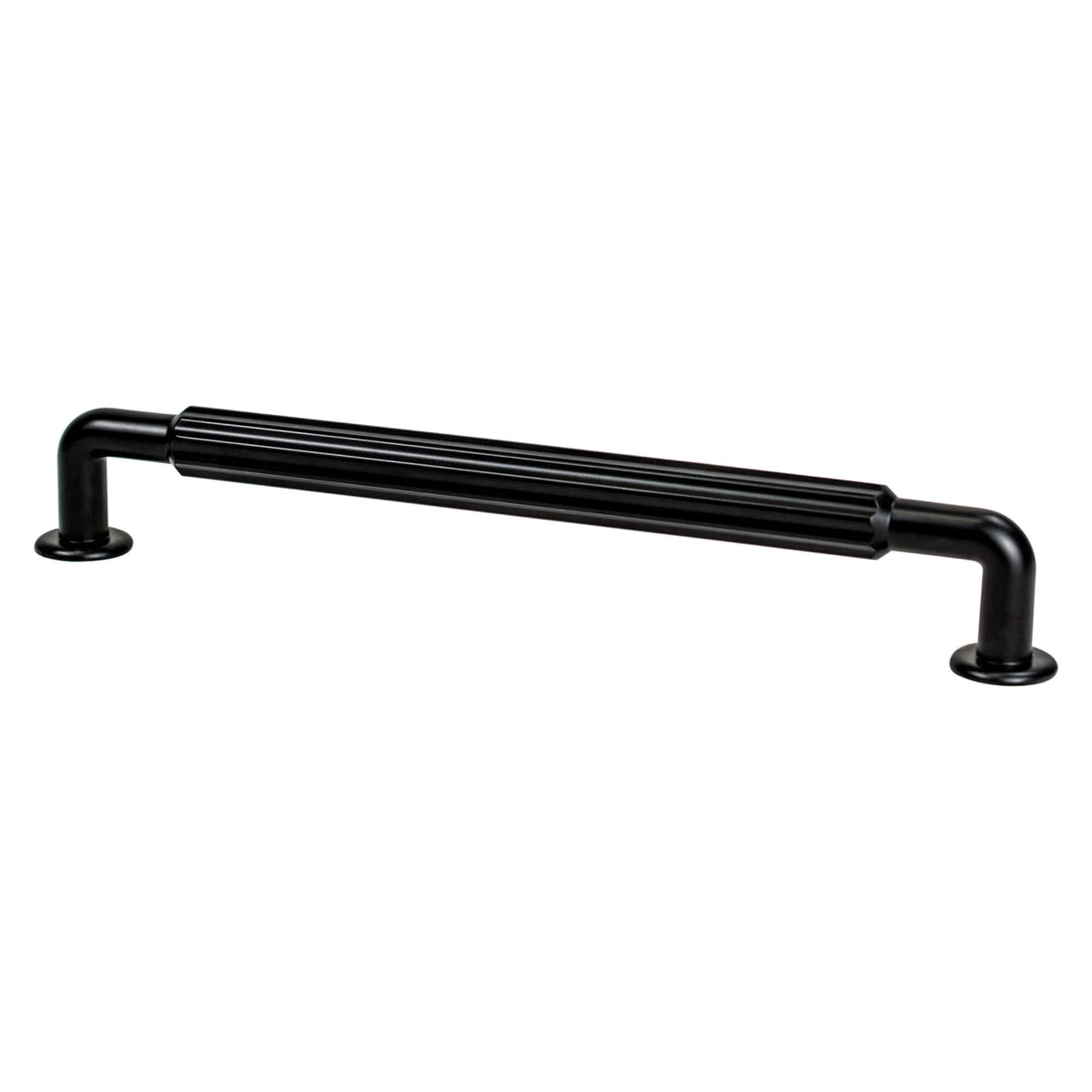 Matte Black "Canopy" Cabinet Knob and Drawer Pulls - Forge Hardware Studio