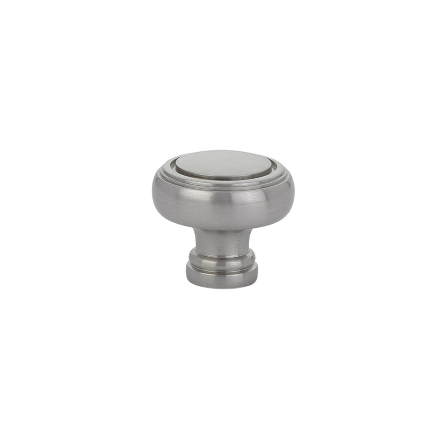 Satin Nickel "Heritage No.2" Cabinet Knobs and Wire Pulls - Forge Hardware Studio