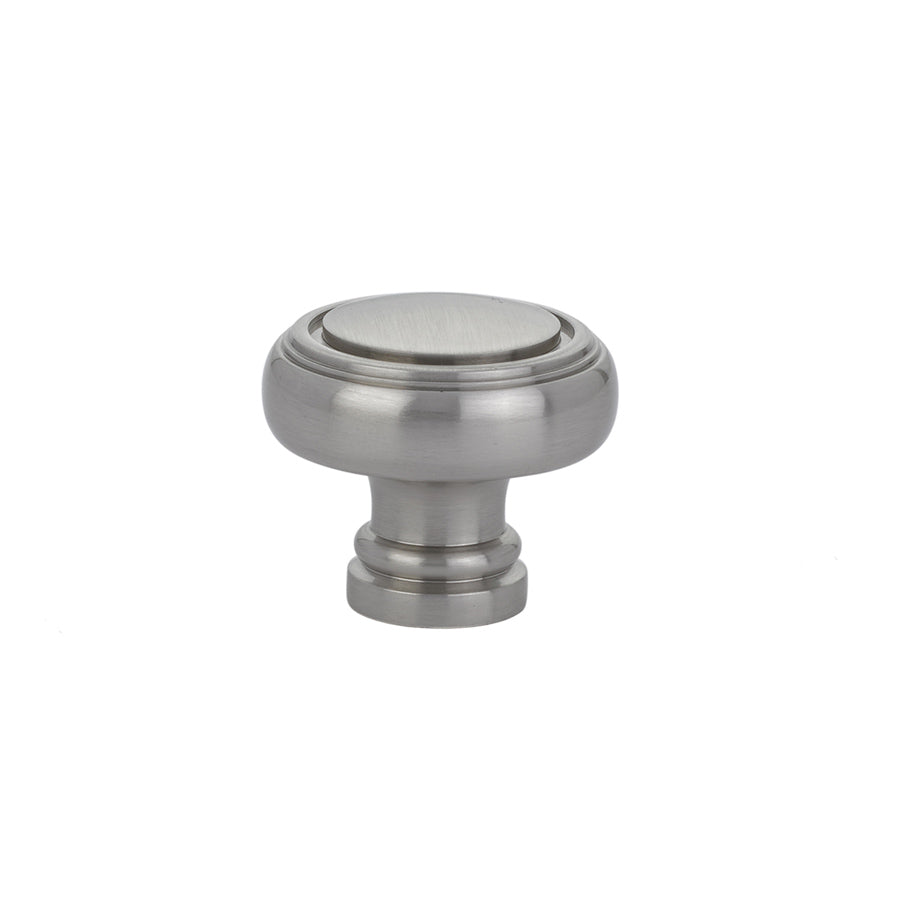 Satin Nickel "Heritage No.2" Cabinet Knobs and Wire Pulls - Forge Hardware Studio