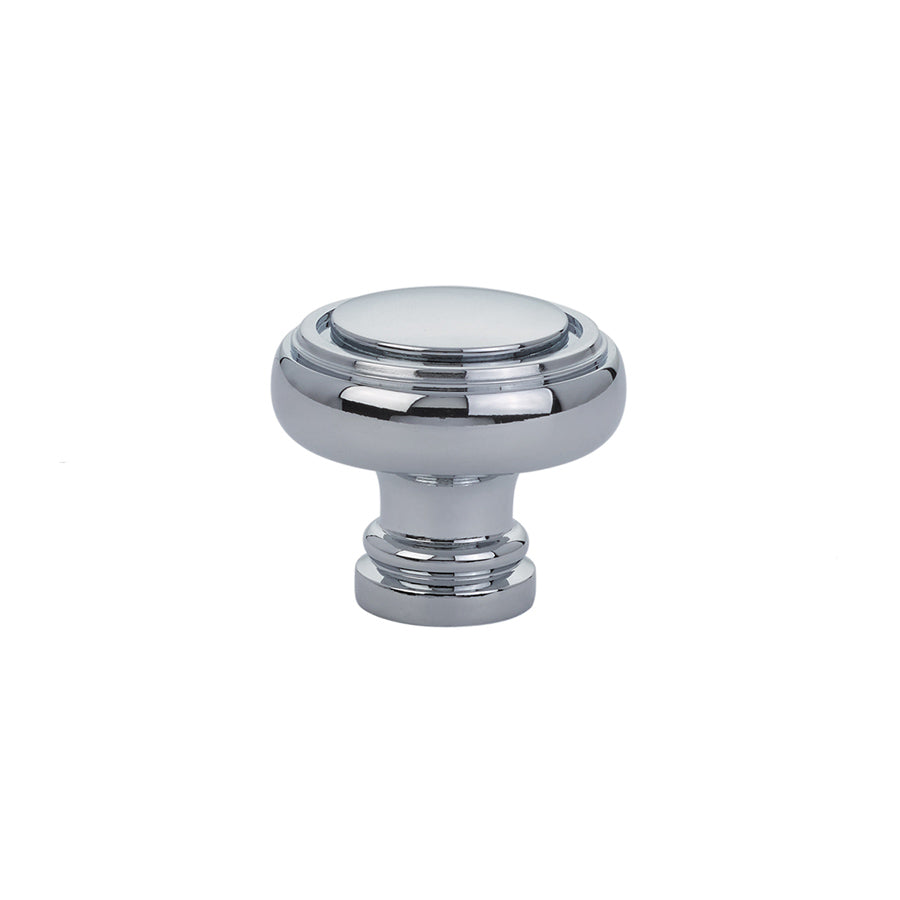 Polished Chrome "Heritage No.2" Cabinet Knobs and Wire Pulls - Forge Hardware Studio