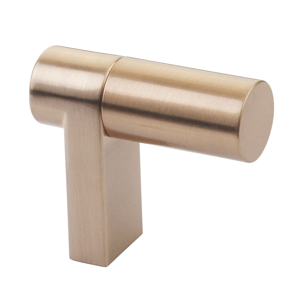 Smooth Bronze Copper Cabinet Knobs and Drawer Pulls - Forge Hardware Studio
