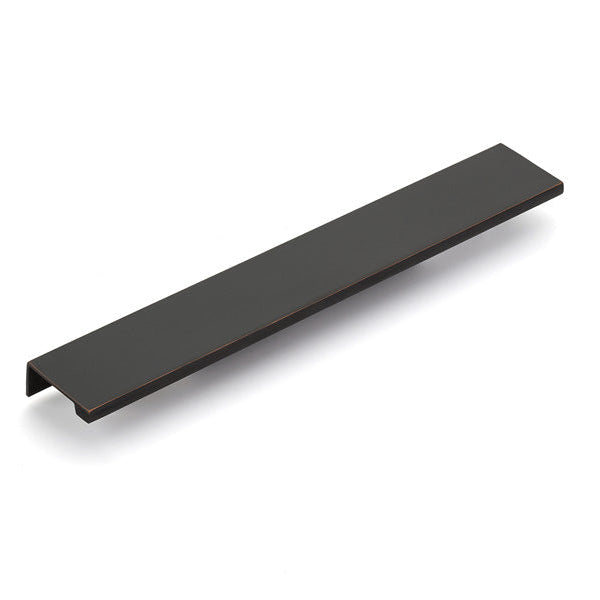 Oil Rubbed Bronze "Dina" Tab Finger Drawer Pulls - Forge Hardware Studio