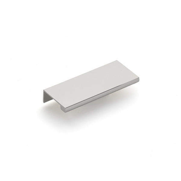 Polished Chrome "Dina" Tab Finger Drawer Pulls - Forge Hardware Studio