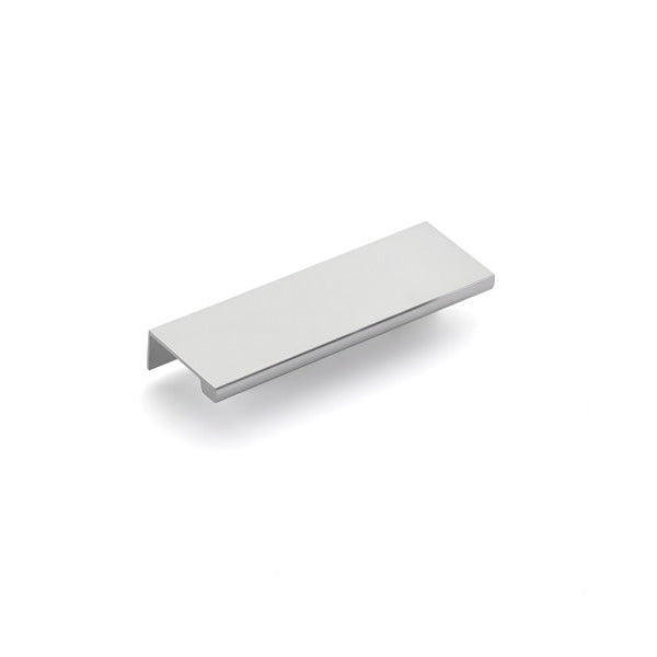 Polished Chrome "Dina" Tab Finger Drawer Pulls - Forge Hardware Studio