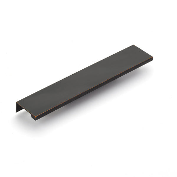 Oil Rubbed Bronze "Dina" Tab Finger Drawer Pulls - Forge Hardware Studio