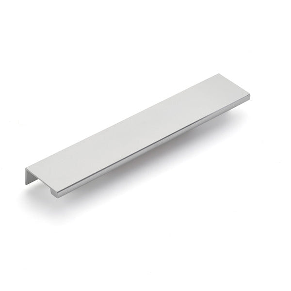 Polished Chrome "Dina" Tab Finger Drawer Pulls - Forge Hardware Studio