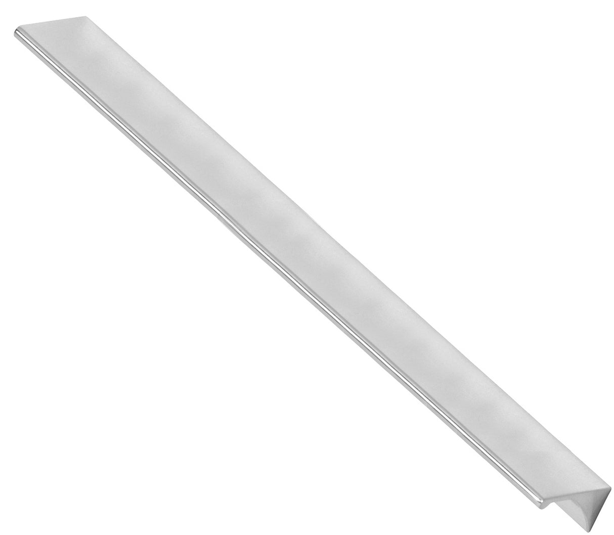 Polished Chrome "Graham" Tab Drawer Pull - Forge Hardware Studio