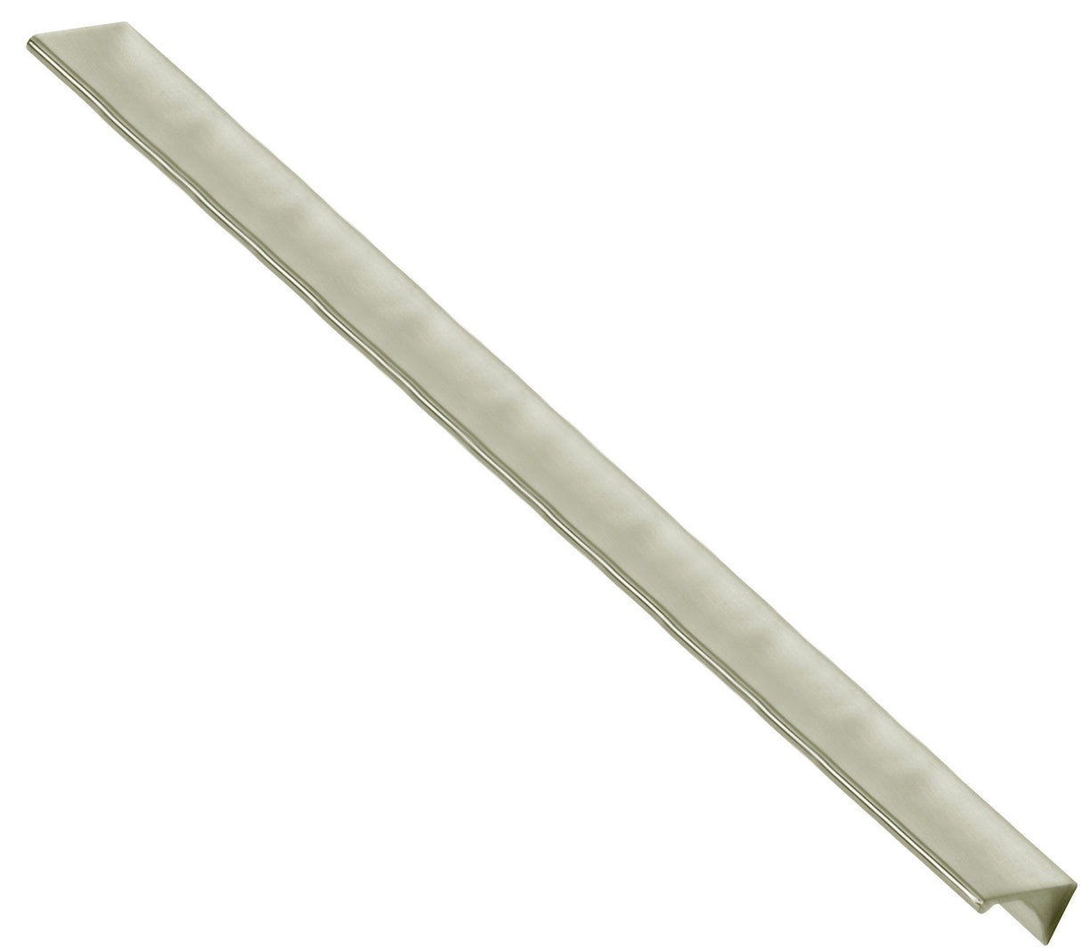 Satin Nickel "Graham" Tab Drawer Pull - Forge Hardware Studio