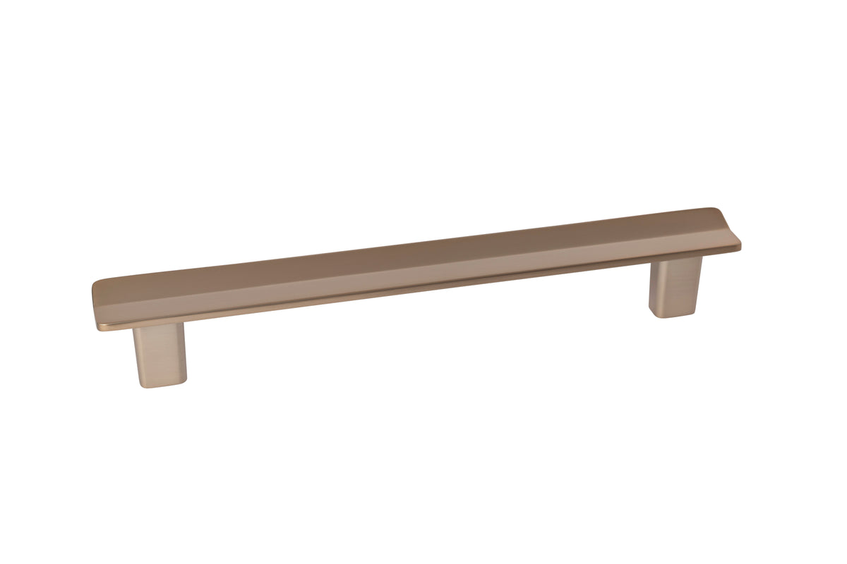 Modern Brushed Bronze "Vis a Vis" Cabinet Knob and Drawer Pulls - Forge Hardware Studio