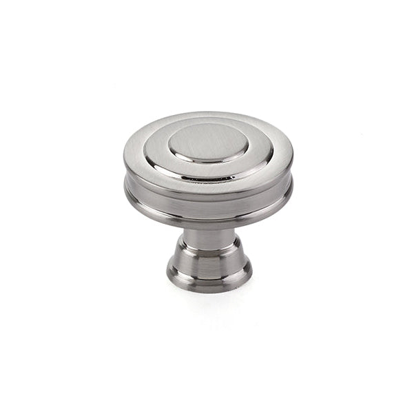 Satin Nickel "Elite Geometric" Cabinet Knobs and Drawer Pulls - Forge Hardware Studio