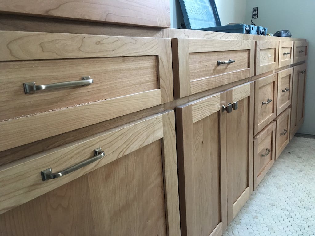 Champagne Bronze "Loft" Cabinet Knob and Drawer Pulls - Forge Hardware Studio