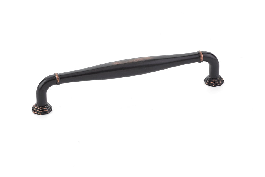 Oil Rubbed Bronze "Elite Geometric" Cabinet Knobs and Drawer Pulls - Forge Hardware Studio