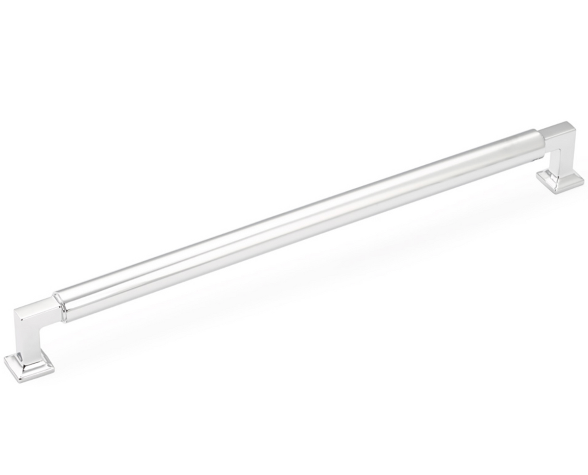 Polished Chrome "Neal" Cabinet Knobs and Pulls Cabinet Hardware - Forge Hardware Studio