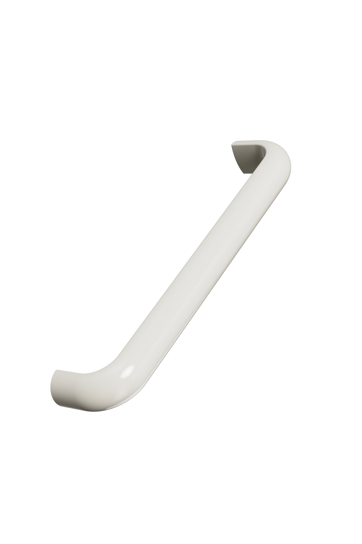 Ivory White "Vibe" Cup Knob and Drawer Pull - Forge Hardware Studio