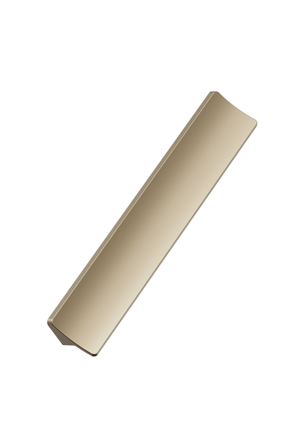 Brushed Bronze "Ciel" Tab Drawer Pulls - Forge Hardware Studio