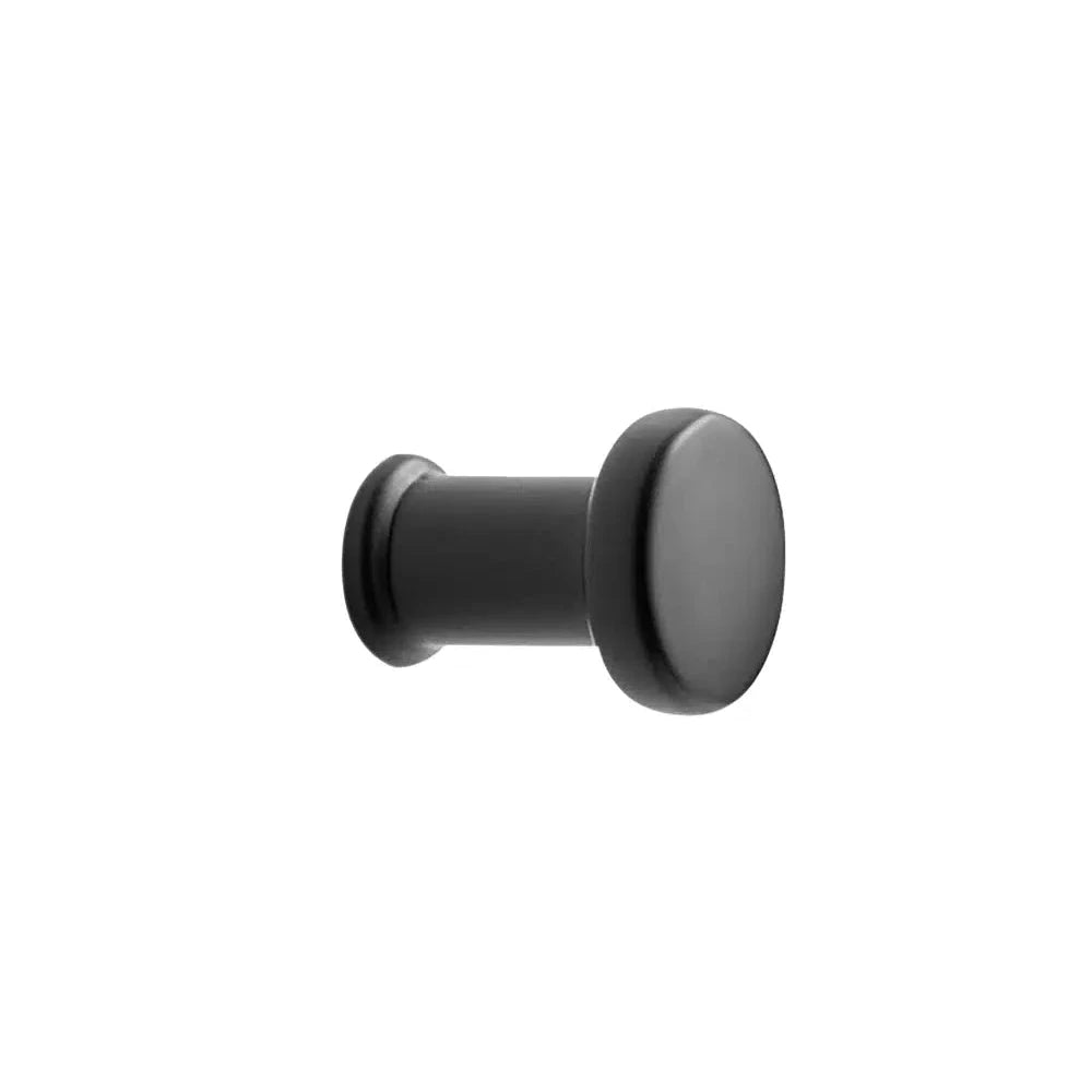 Matte Black "Gate" Knob and Drawer Pull - Forge Hardware Studio