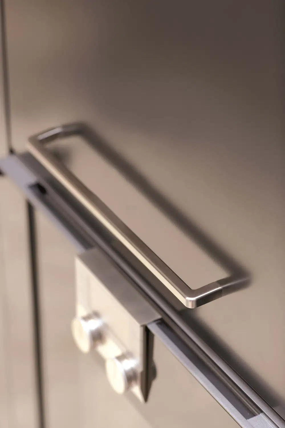 Satin Steel "Mango" Drawer Pulls - Forge Hardware Studio