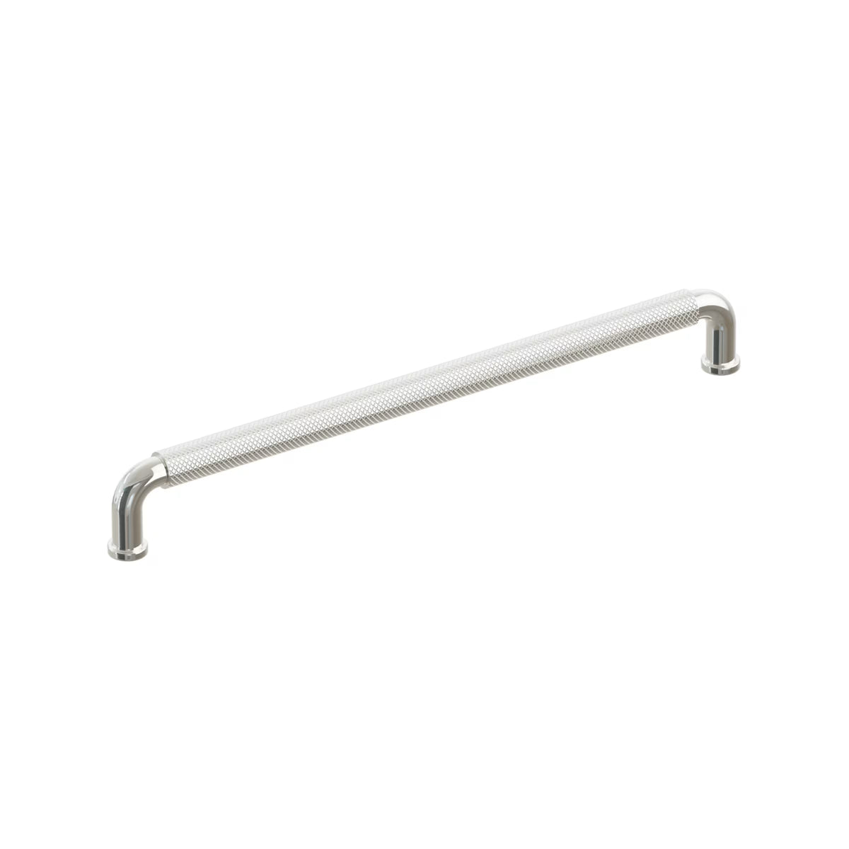 Polished Nickel "ES Knurled" Round Knobs and Drawer Pulls