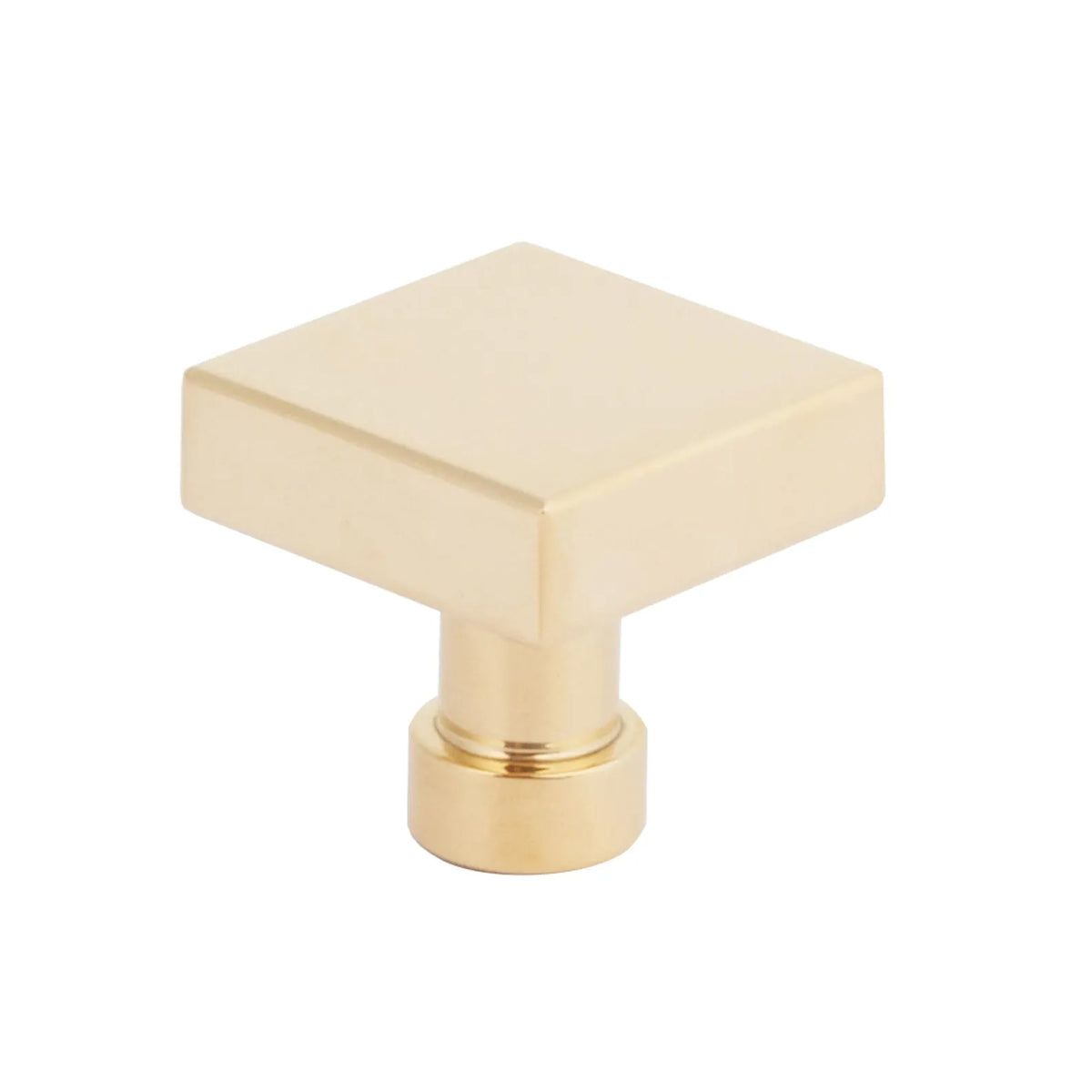 Unlacquered Brass "Noble" Cabinet Knobs and Pulls Cabinet Hardware - Forge Hardware Studio